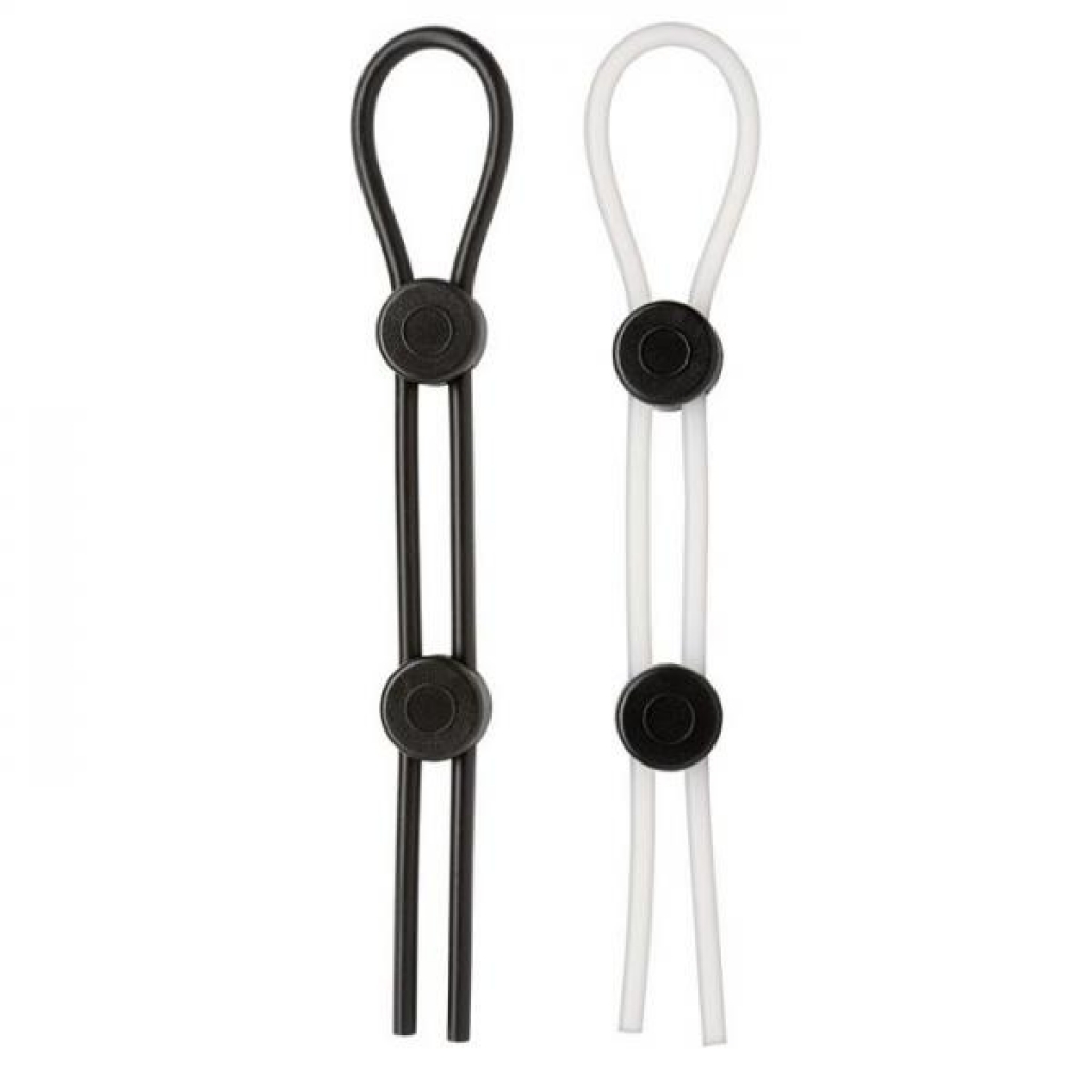 Cloud 9 Pro Sensual XL Pro Rings - Black & Clear 2 Pack for Optimal Performance