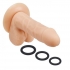 Pro Sensual Premium Silicone Dong with C-Rings - Versatile Pleasure