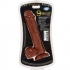 Pro Sensual Premium Silicone Dong Brown 9 Inches with 3 C-Rings - Supreme Realism