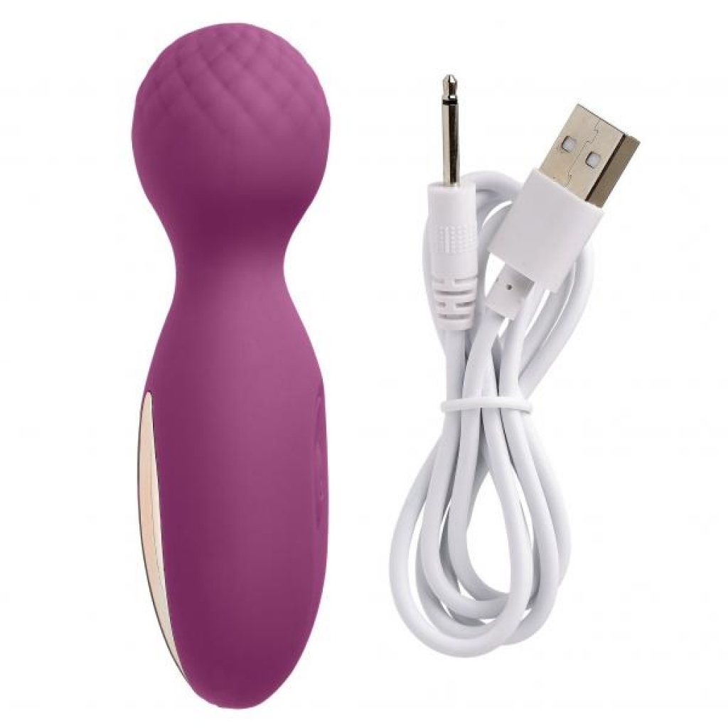 Cloud 9 Health & Wellness Flexi-Massager Rechargeable Wand - Plum