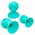 Cloud 9 Nipple & Clitoral Massager Suction Set - Teal