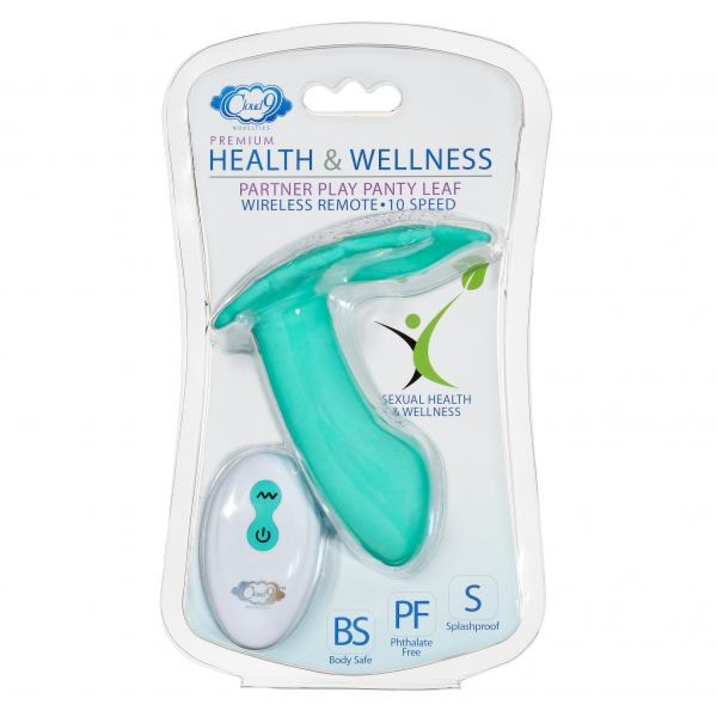 Cloud 9 Health & Wellness Wireless Remote Control Panty Leaf Vibe: Discreet Delight