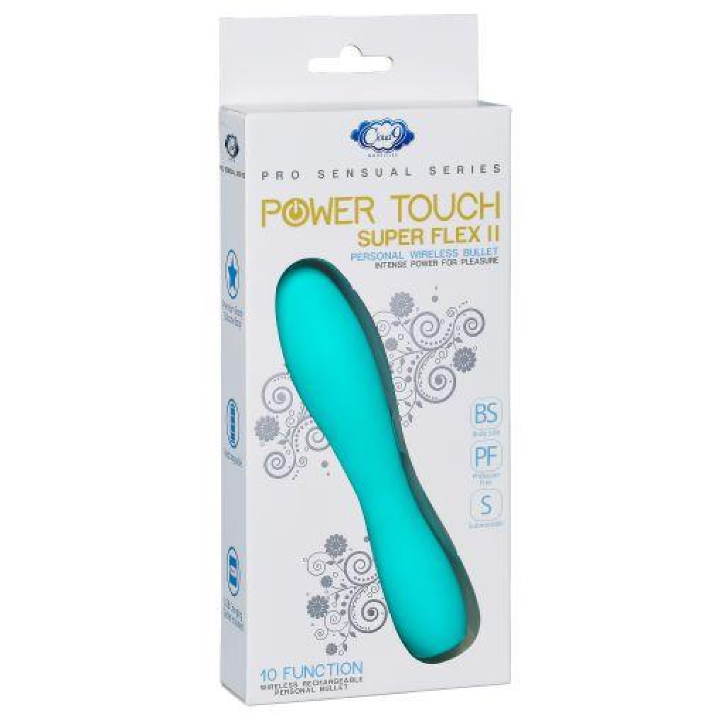 Cloud 9 Pro Sensual Power Touch Super Flex II - Teal Vibrator