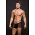 Envy Modern Fishnet Trunk - Stylish Black Underwear