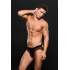 Envy Modern Fishnet Open Back Brief - Black L/XL