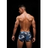 Envy Camo Trunks with Dog Tag - Navy M/L