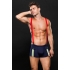 Envy Fireman Bottom with Suspenders Costume - M/L