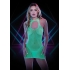 Lapdance Glow In The Dark Mini Dress - O/S