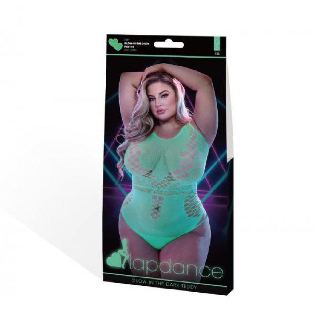 Lapdance Glow In The Dark Teddy Q/s