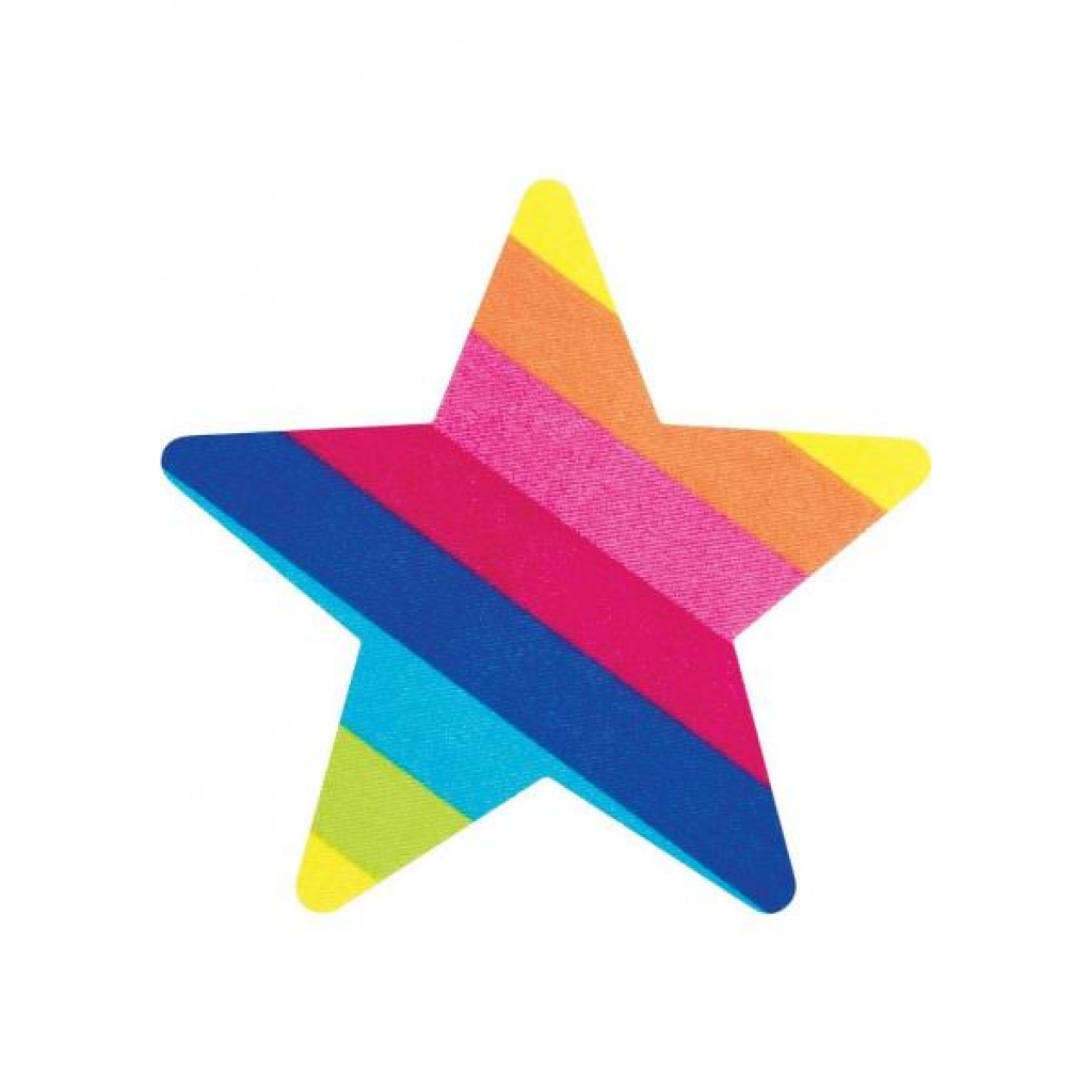 Pasties Rainbow Starz Star-Shaped Pasties - 2 Pairs