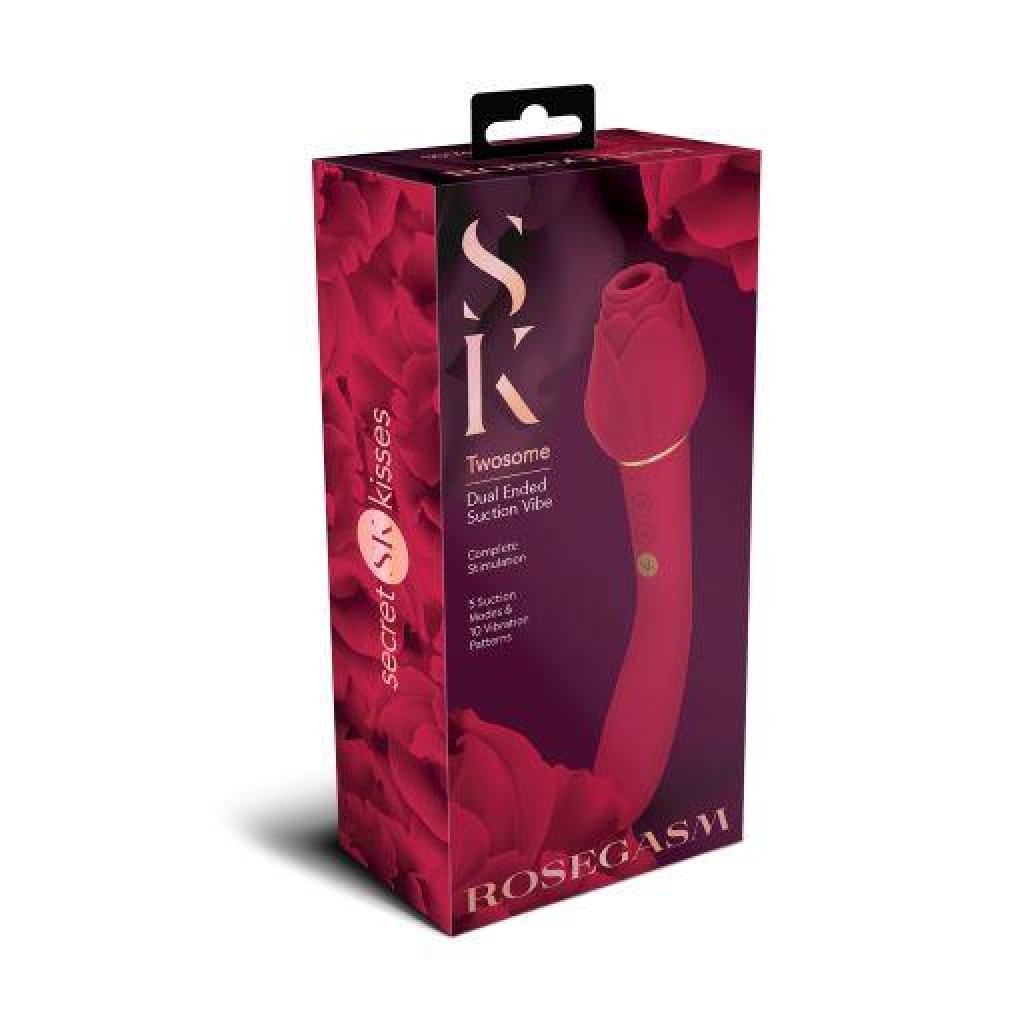 Secret Kisses Rosegasm Twosome - Unique Pleasure Collection