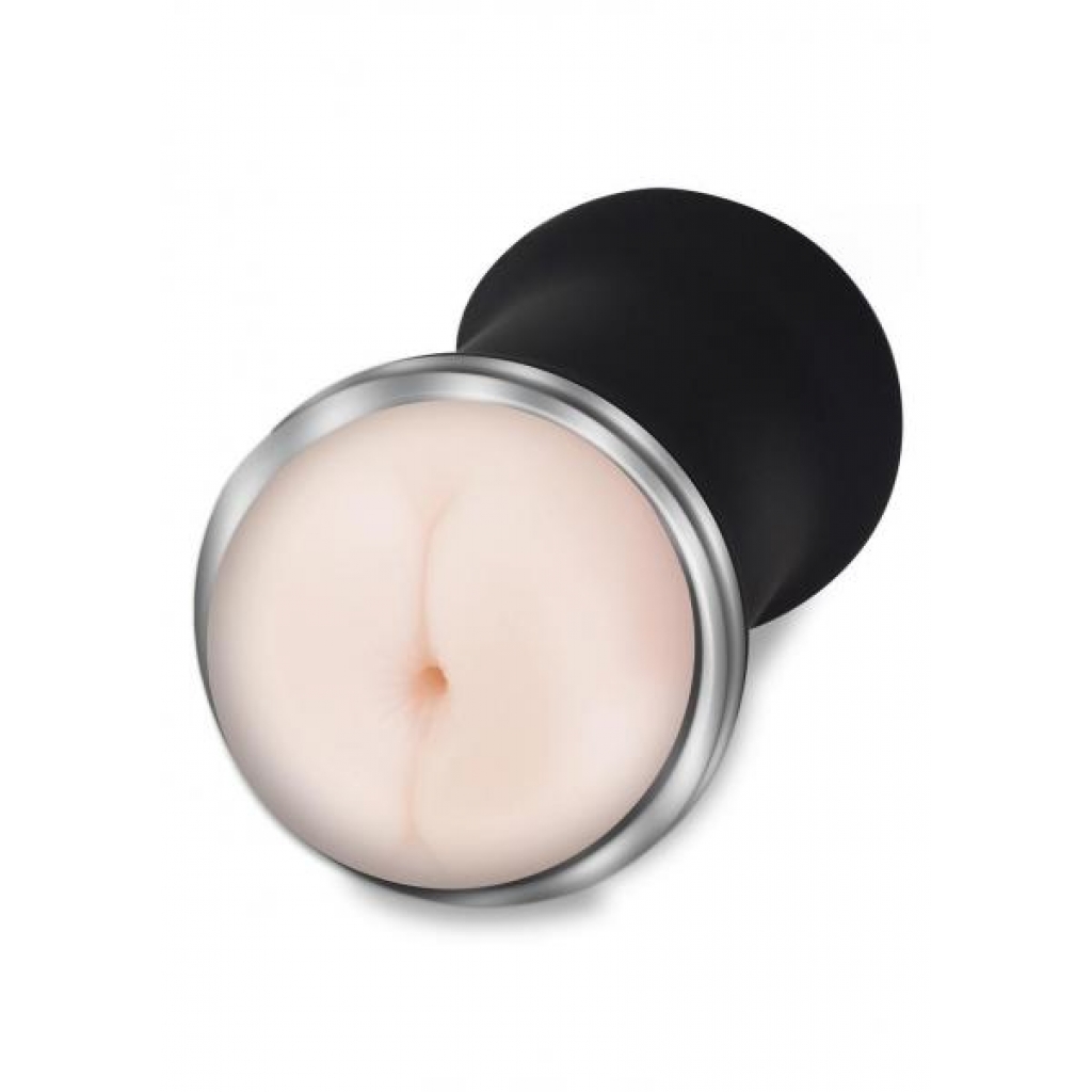 Zolo DP Stroker Double Ended Masturbator - Beige