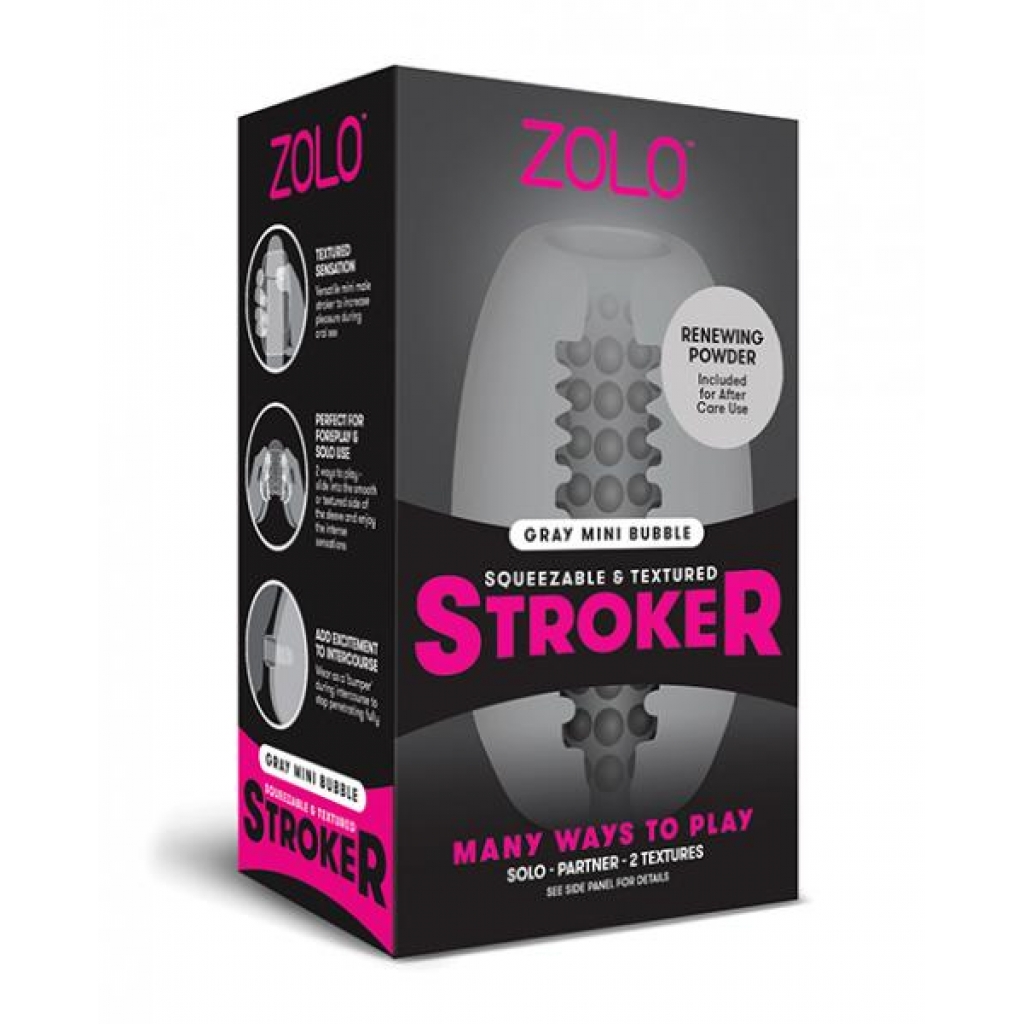 Zolo Mini Stroker Dome - Grey