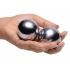 Titanica Extreme Steel Orgasm Balls - Silver