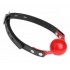 Hush Red Silicone Ball Gag - Comfortable Bondage Accessory