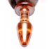 Tailz Faux Fox Tail Orange Glass Anal Plug - Get In Touch with Your Animal Side