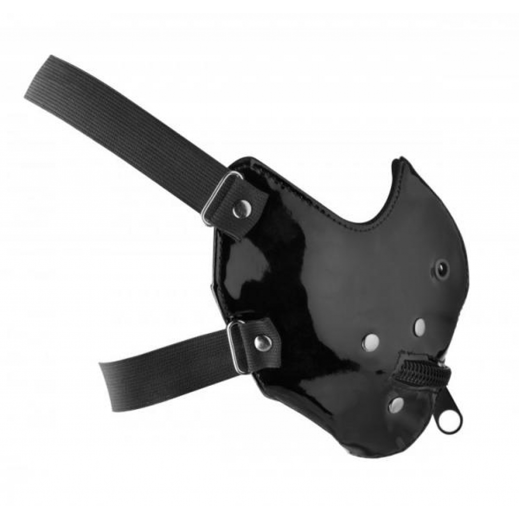 Lektor Zipper Mouth Muzzle Black O/S