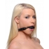 Premium Hush Locking Silicone Ball Gag - Black