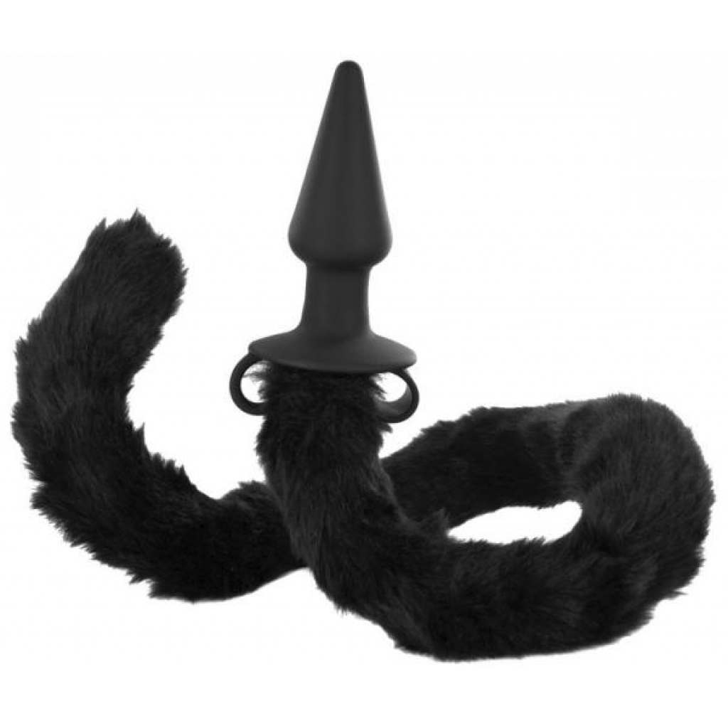 Bad Kitty Silicone Cat Tail Anal Plug - Playful Design