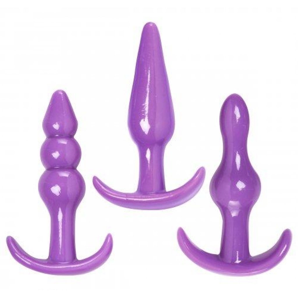 Anal Trainer 3 Piece Anal Play Kit: Perfect for Beginners