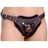 Strap U Flamingo Low Rise Strap On Harness - Black O/S