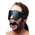 Strict Eye Mask Harness with Ball Gag - Complete Sensory Play