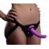 Strap U Navigator Silicone G Spot Dildo With Harness