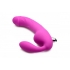 Royal Rider Vibrating Strapless Strap-On Dildo - Purple