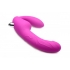 Royal Rider Vibrating Strapless Strap-On Dildo - Purple