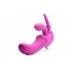 Strap U Regal Rider Vibrating Strapless Strap-On Triple G Dildo