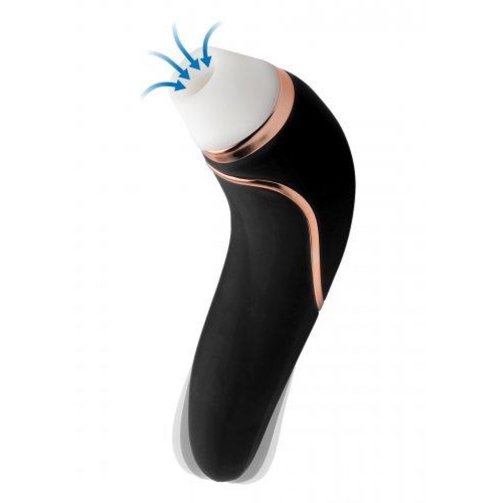 In Shegasm Deluxe 2-in-1 Clitoral Stimulator Vibrator - Powerful and Versatile