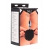 Onyx Bunny Tail Anal Plug - Black Faux Fur