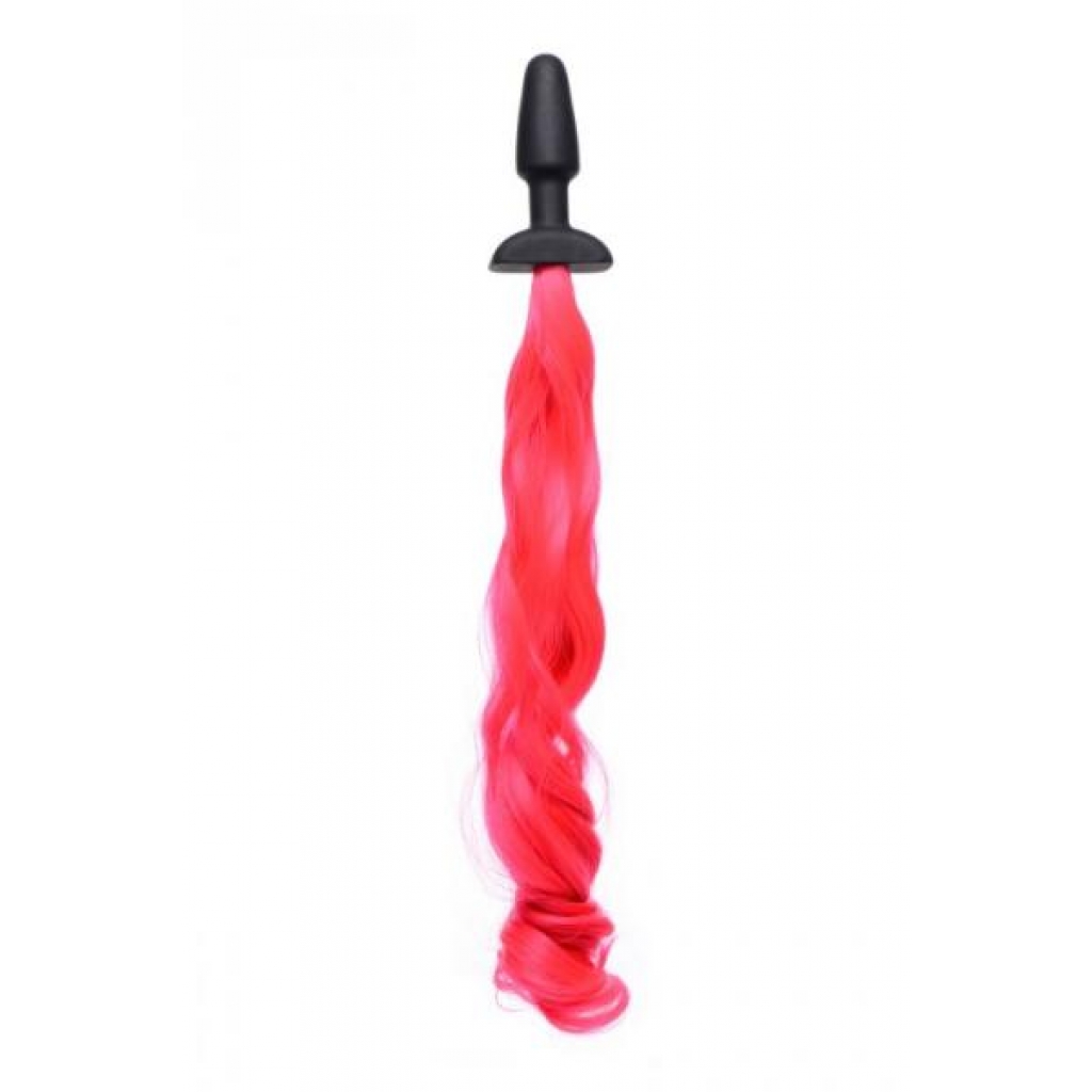 Tailz Hot Pink Pony Tail Anal Plug - Playful and Flirty