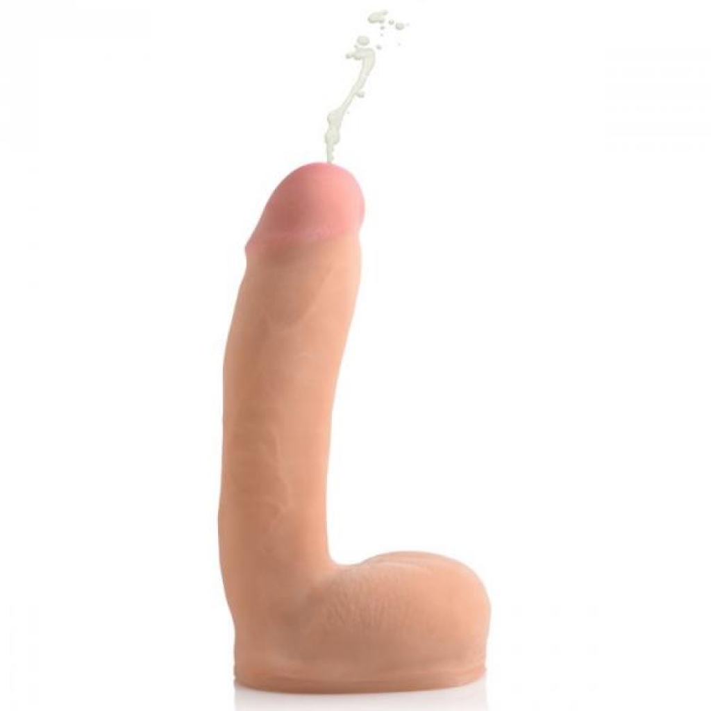 Loadz 8-Inch Dual Density Squirting Dildo - Light