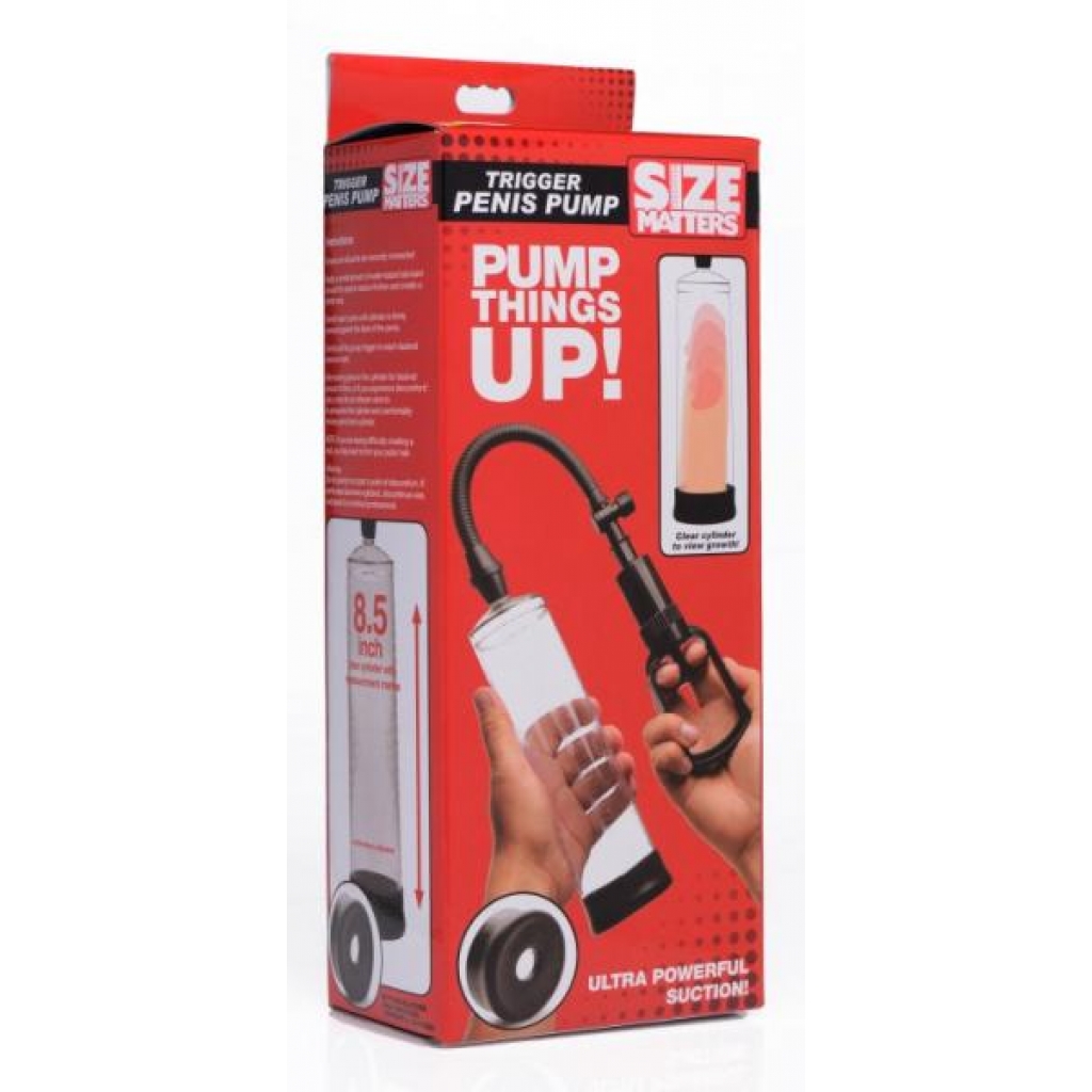 Size Matters Pull Handle Penis Pump