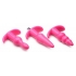 Frisky Thrill Trio Anal Plug Set - Pink