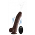 Loadz 8.5in Vibrating Dildo - Squirting - Dark