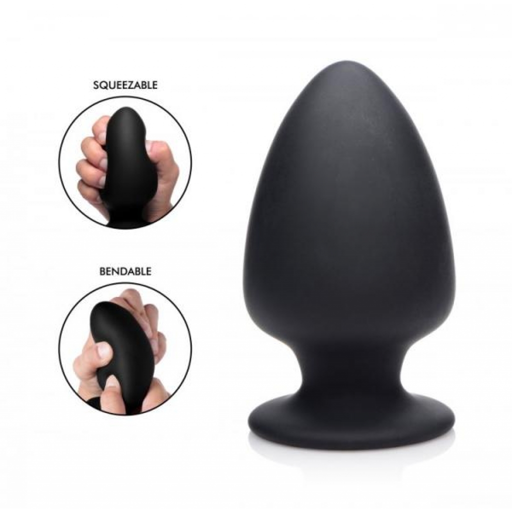 Squeeze-It Silexpan Anal Plug – Large Design for Comfort