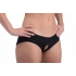 Strap U Lace Envy Crotchless Panty Harness Black S/M - Playfully Sensual