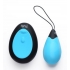 Bang! 10x Vibrating Silicone Egg W/ Remote - Blue