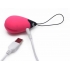 Bang! 10x Vibrating Silicone Egg with Remote - Pink