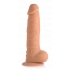 Master Series Power Pounder Thrusting Dildo - Beige