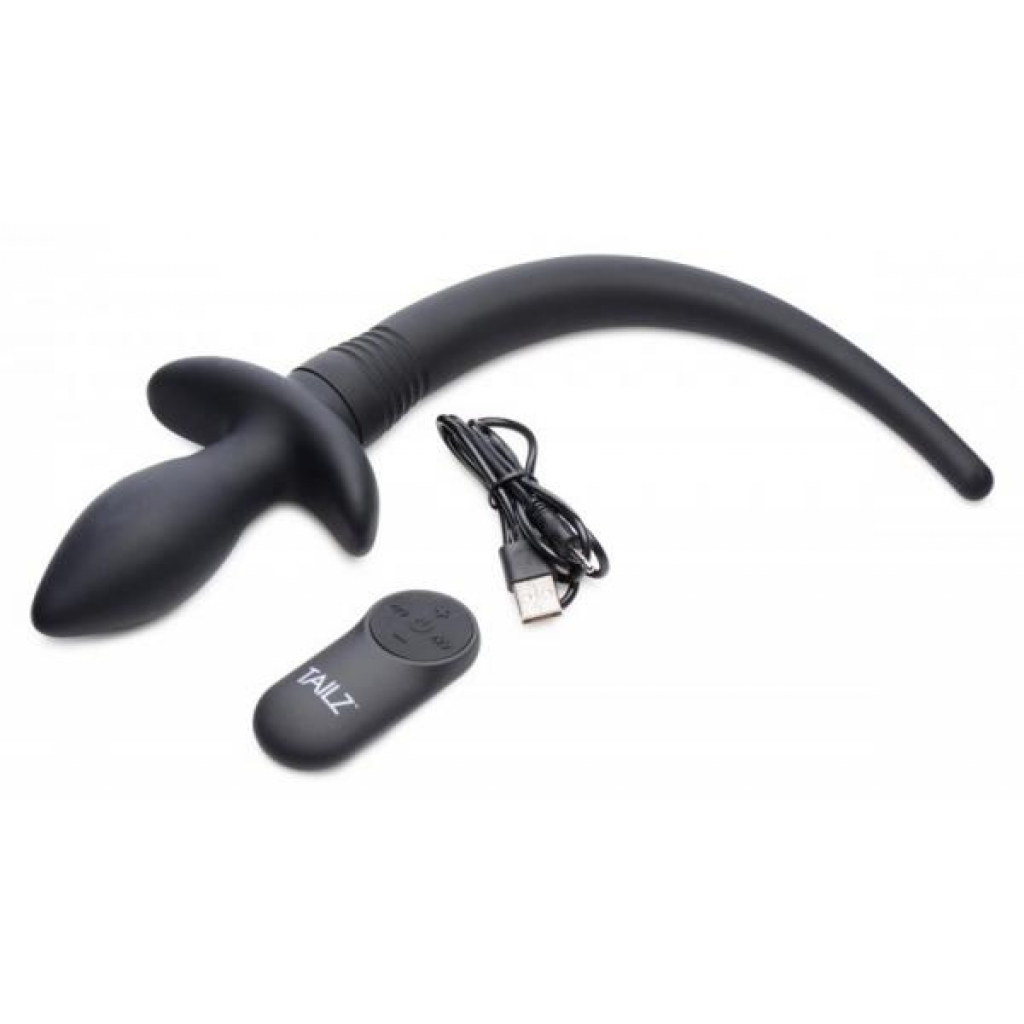 Tailz Waggerz Moving Vibrating Puppy Tail Anal Plug