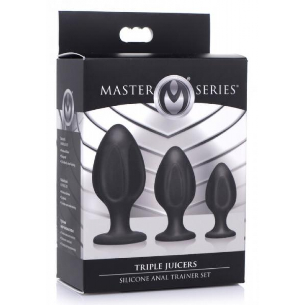 Master Series Triple Juicers Anal Trainer Set - Perfect for All Levels