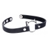 Master Series Kinky Kitty Ring Slim Choker - Black