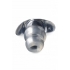 Master Series Clear View Hollow Anal Plug - Large