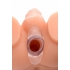 Master Series Clear View Hollow Anal Plug - Large