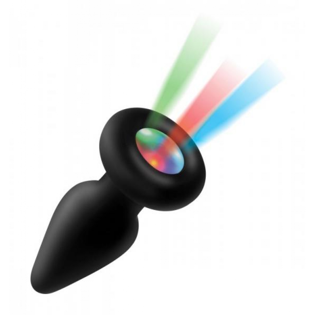 Booty Sparks Silicone Light-Up Anal Plug - Small