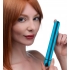 Bang! Rechargeable 10x Slim Metallic Bullet Vibrator - Blue