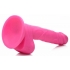 Pop 6.5in Dildo with Balls - Pink